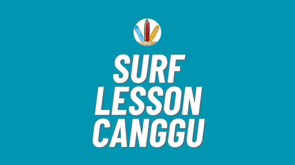 Surf Lessons in Canggu